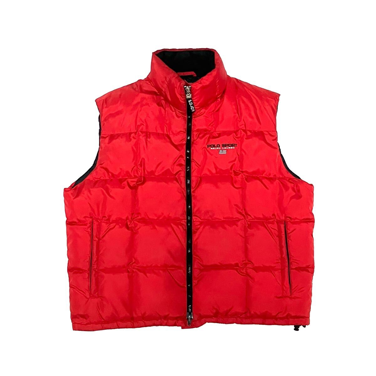 XL POLO SPORT ポロ スポーツ ナイロン ダウンベスト 90's 90年代