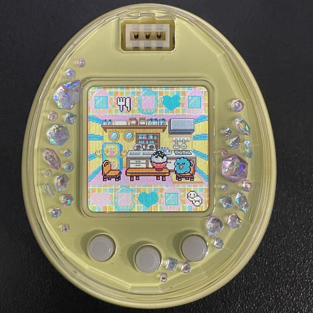 たまごっちピース Tamagotchi P's 黄色 イエロー 当時物 BANDAI