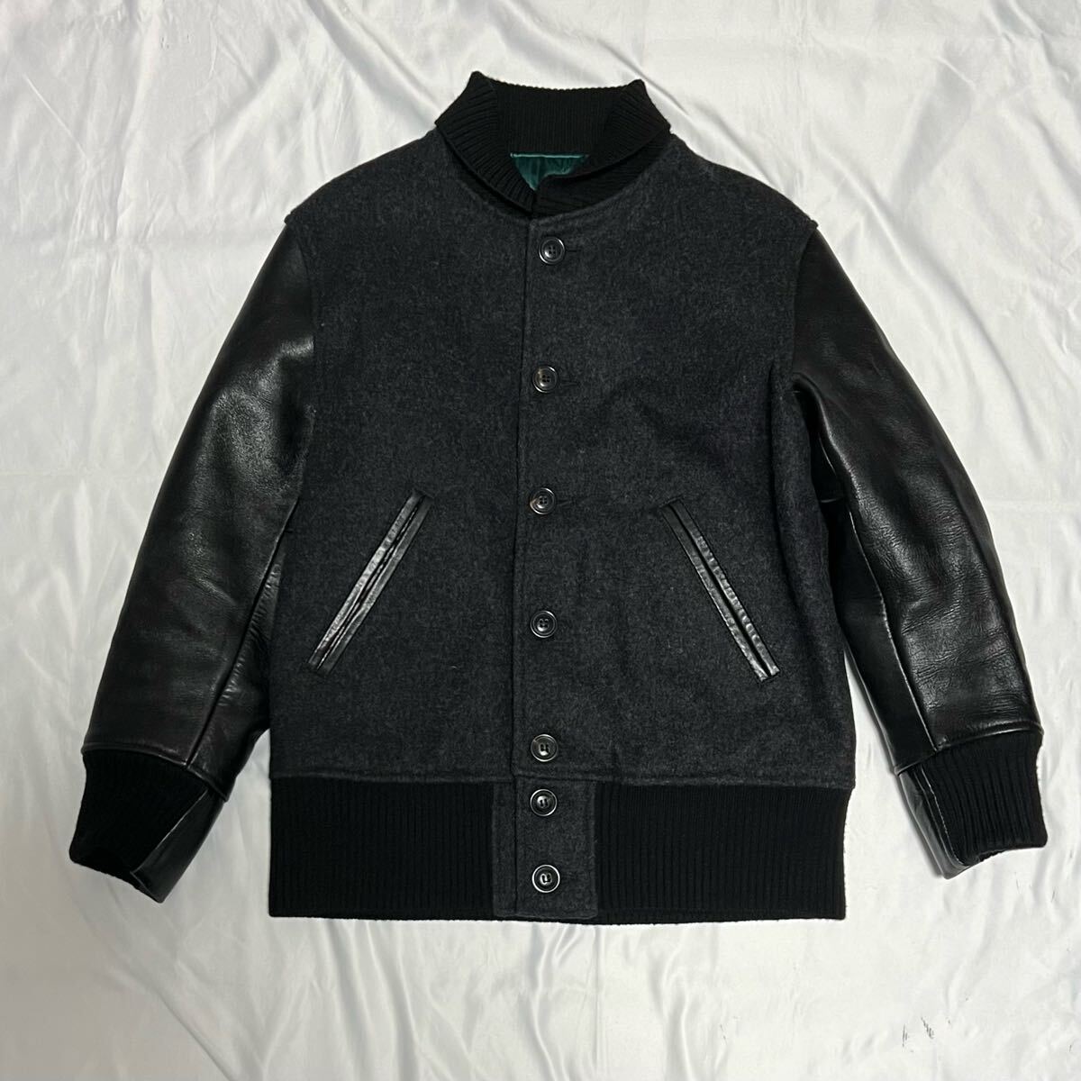 COMME des GARCONS HOMME スタジャン レザー Johnson Leathers