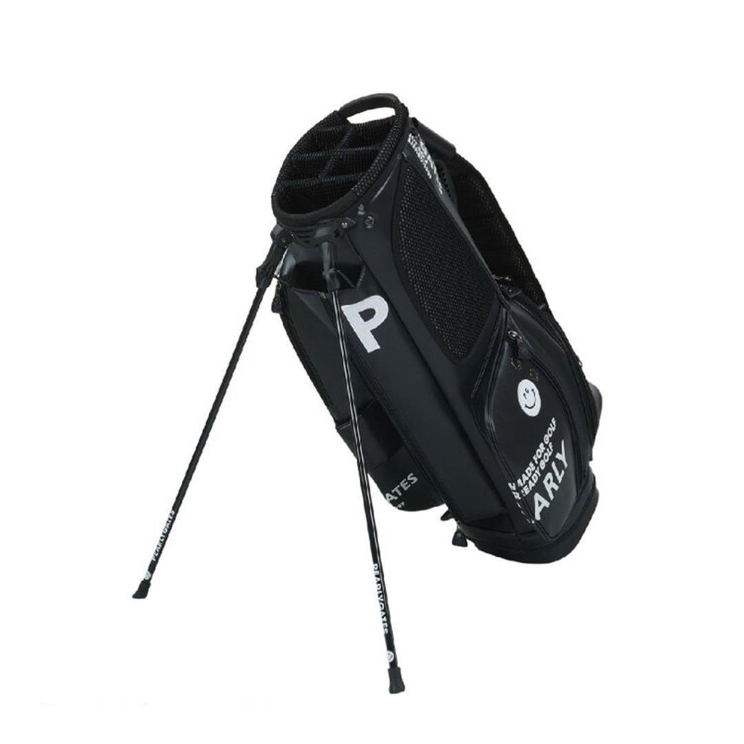 新品 未使用 PEARLY GATES 合皮スタンドキャディバッグ ネイビー