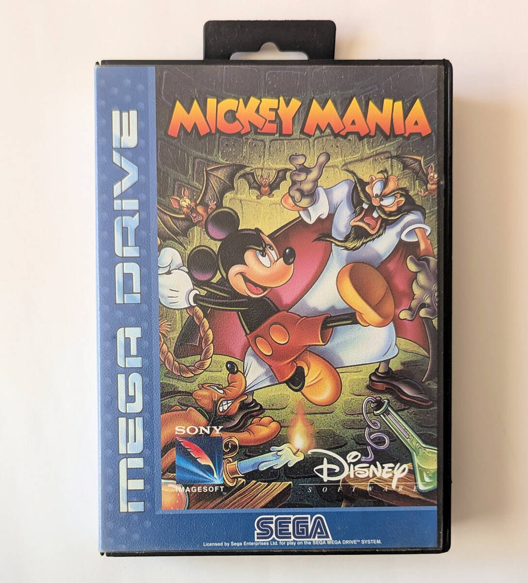 MD ディズニー ミッキーマニア Disney`s MICKEY MANIA EU版 PAL セガ