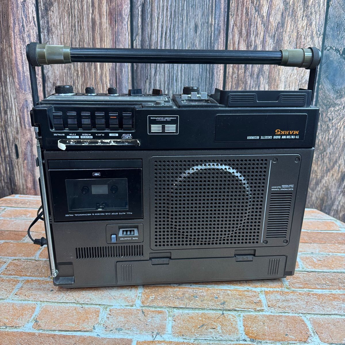 美品】レア mamekira MK-50 ラジカセ 昭和 レトロ 令和に人気再燃