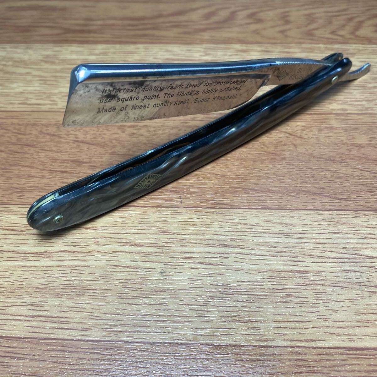希少 西洋剃刀 日本製 菊星 SUPER KIKUBOSHI スーパーキクボシ 希少