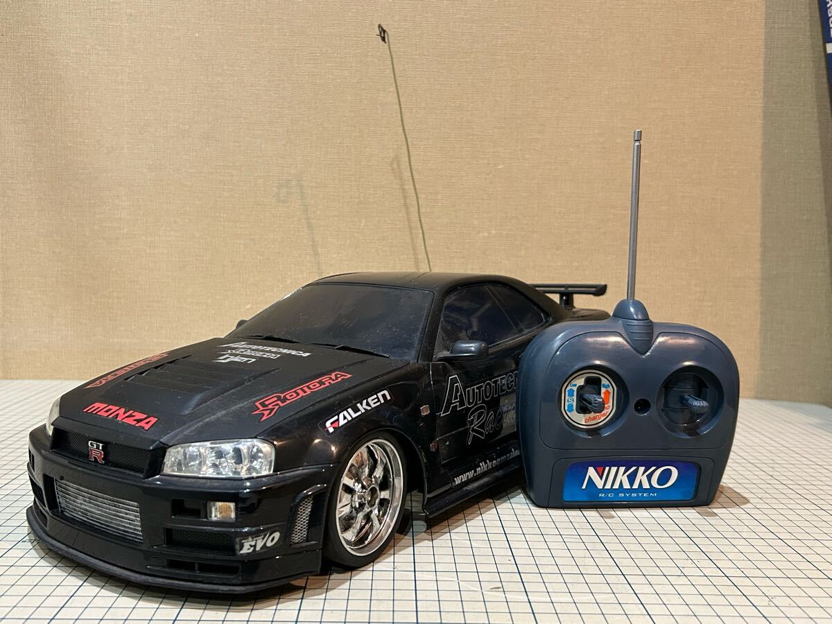 Yahoo!オークション - NIKKO ニッコー ラジコン スカイライン GTR R34