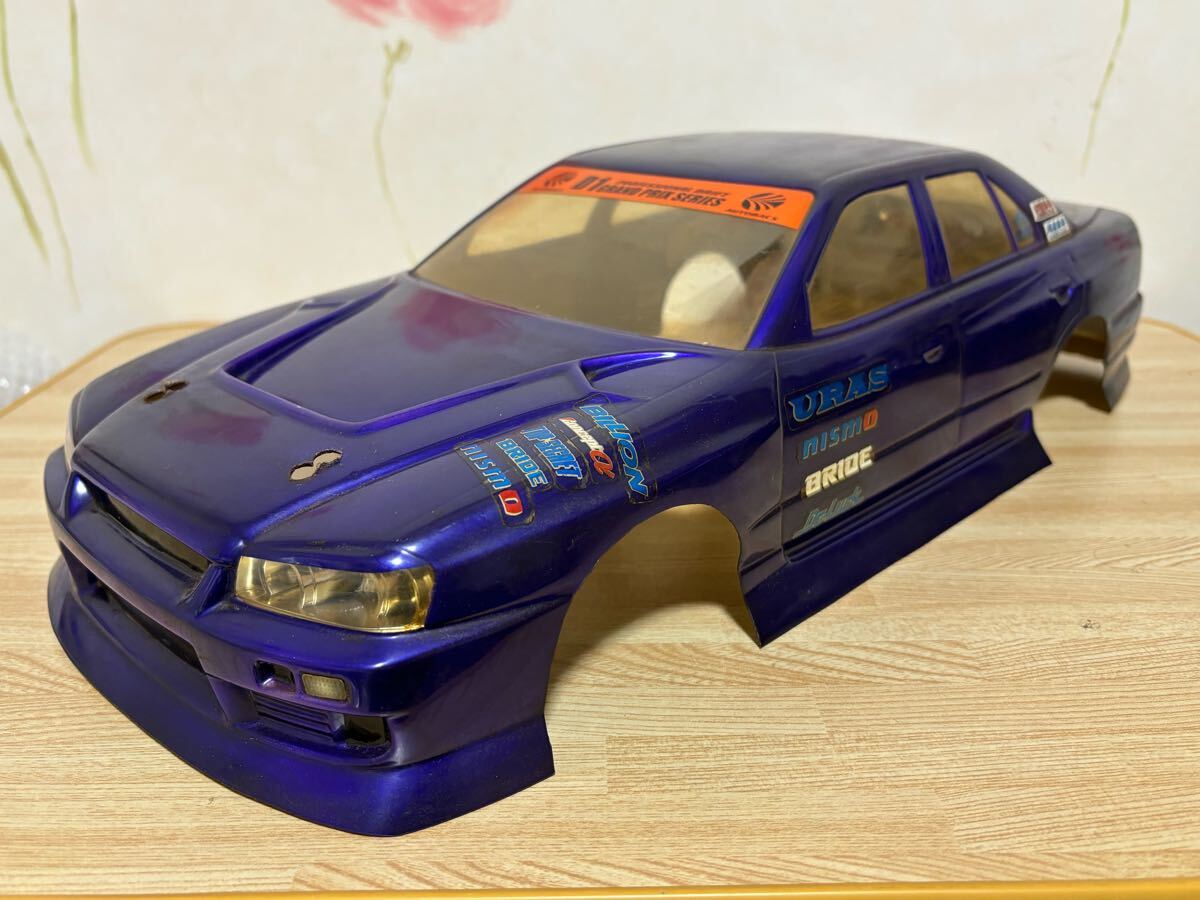 Yahoo!オークション - 1/10 ヨコモ 日産 スカイライン ER34 4ドア パー