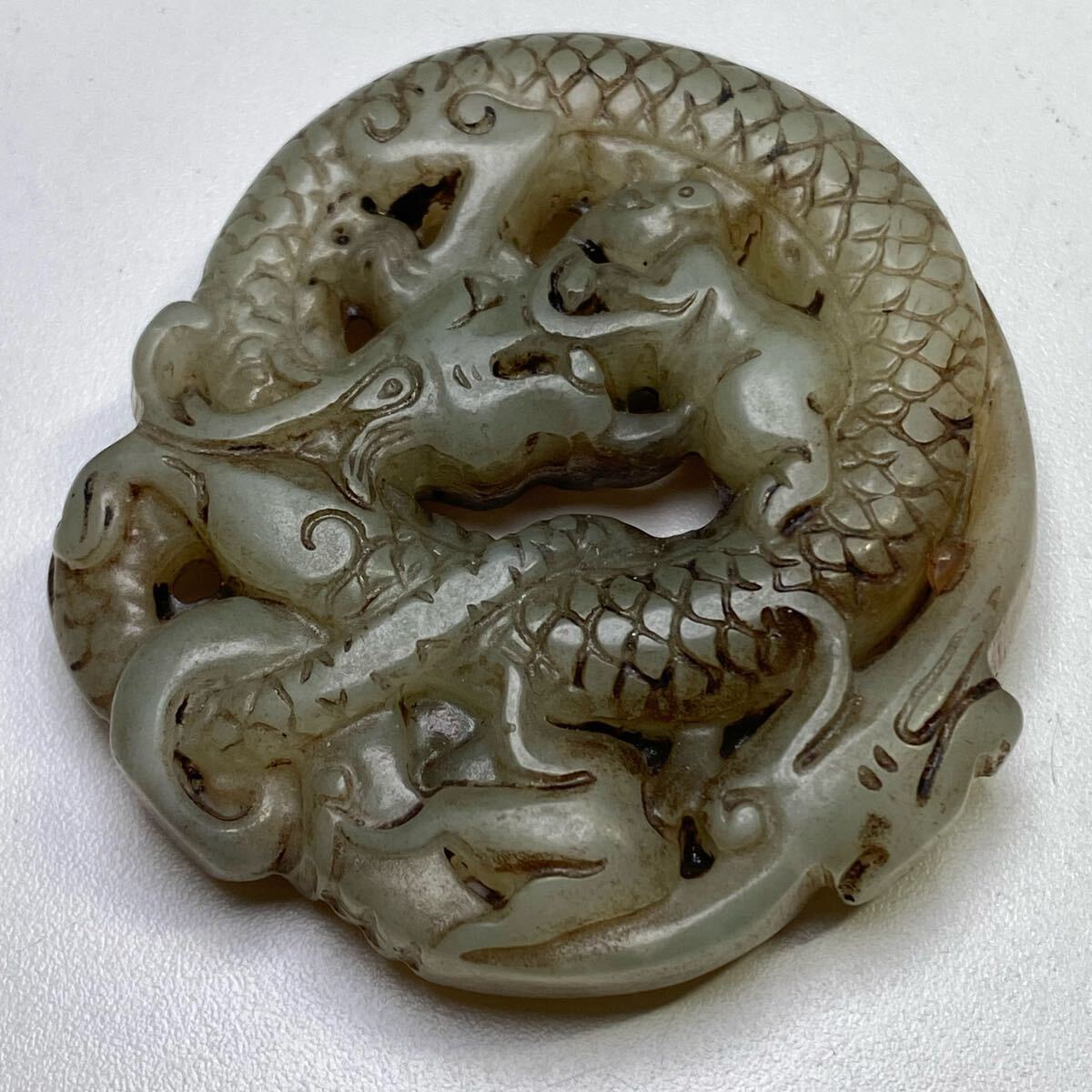 時代物 中国古美術品 中国古玉 龍鼠闘 玉鳳 唐物 和田古玉 骨董品
