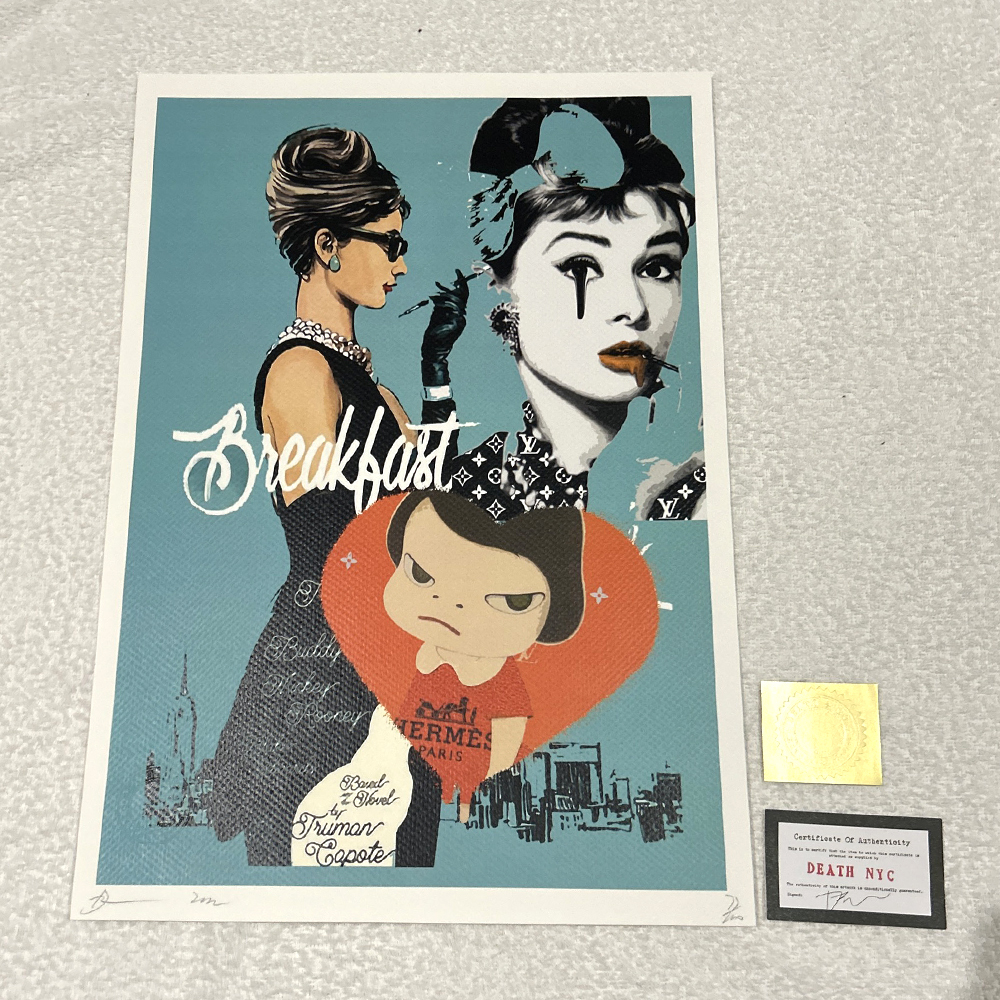 death nyc 世界限定100枚 オードリーヘプバーン ルイヴィトン 世界限定