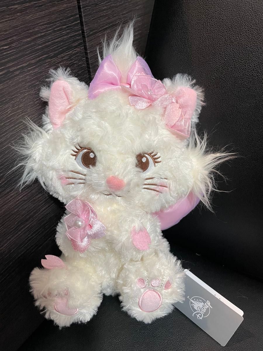 ディズニー おしゃれキャット マリー さくら 2025 ぬいぐるみ｜Yahoo
