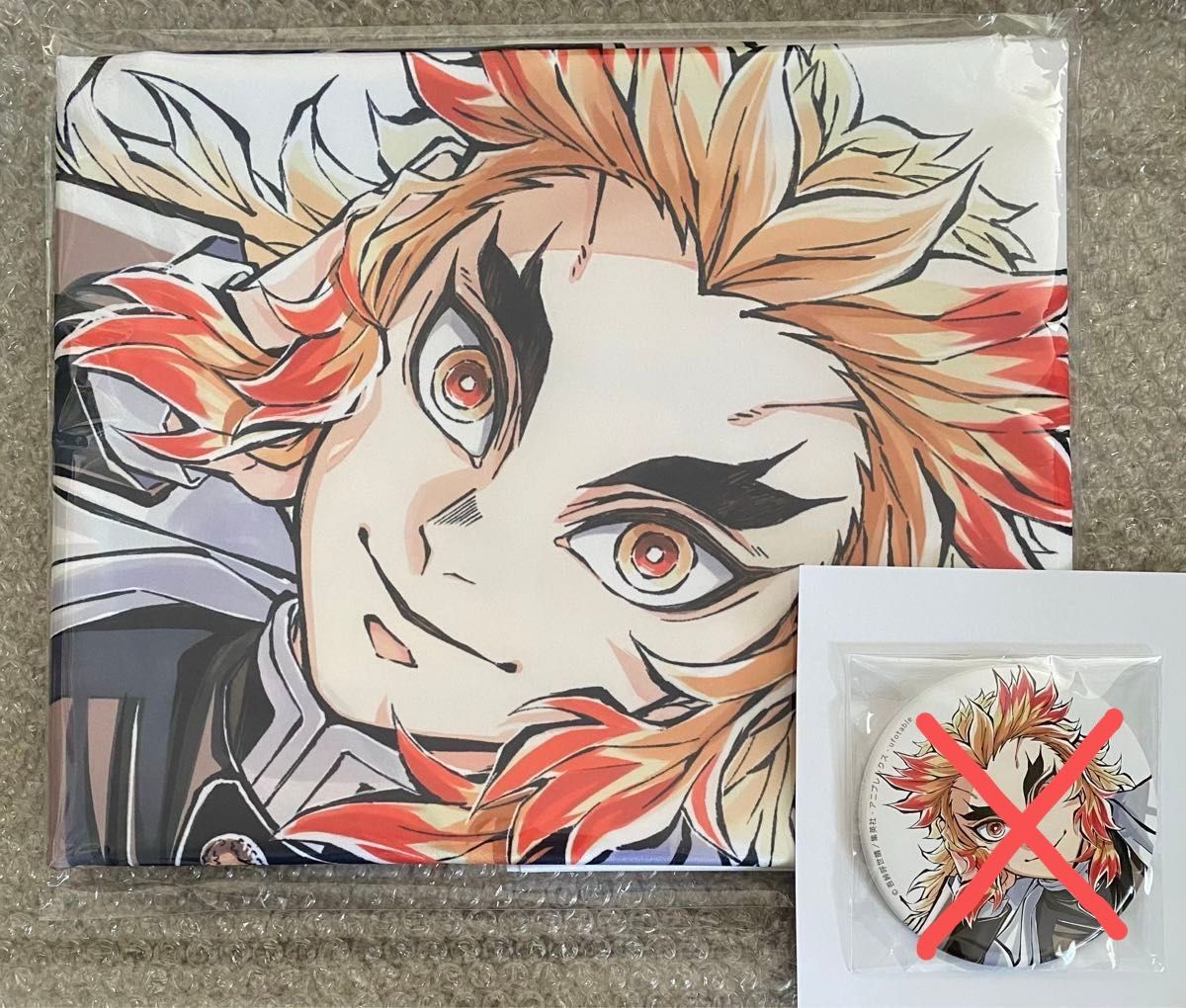 鬼滅の刃 柱稽古編 C104 寝そべりイラストグッズ 煉獄杏寿郎 大