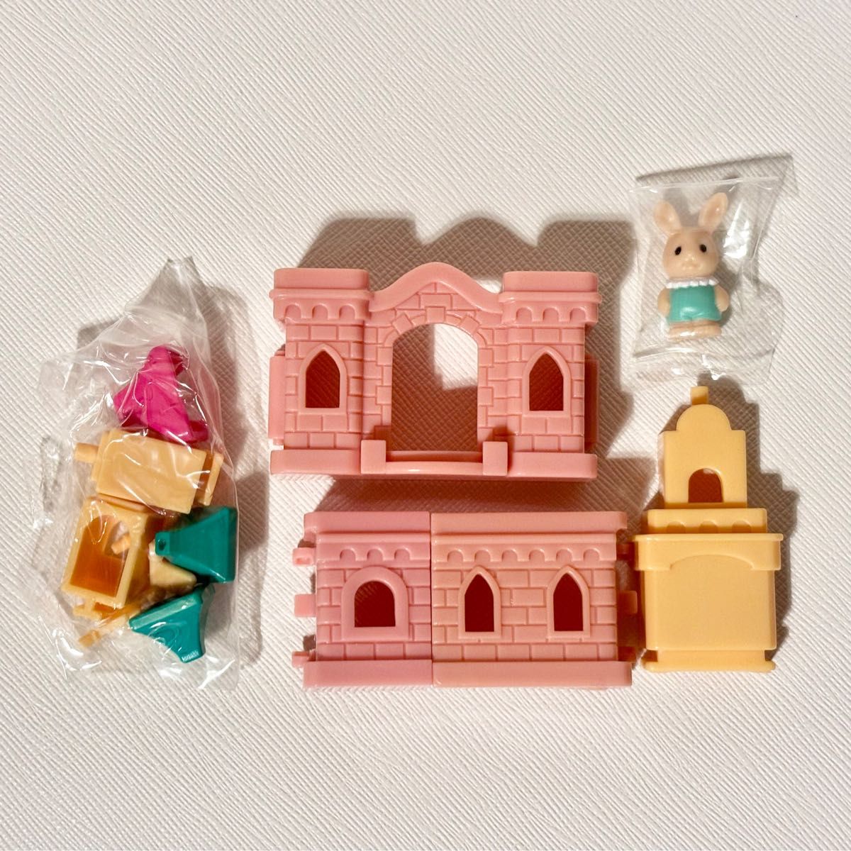 未使用】シルバニアファミリー おとぎの世界ミニシリーズ 全4種