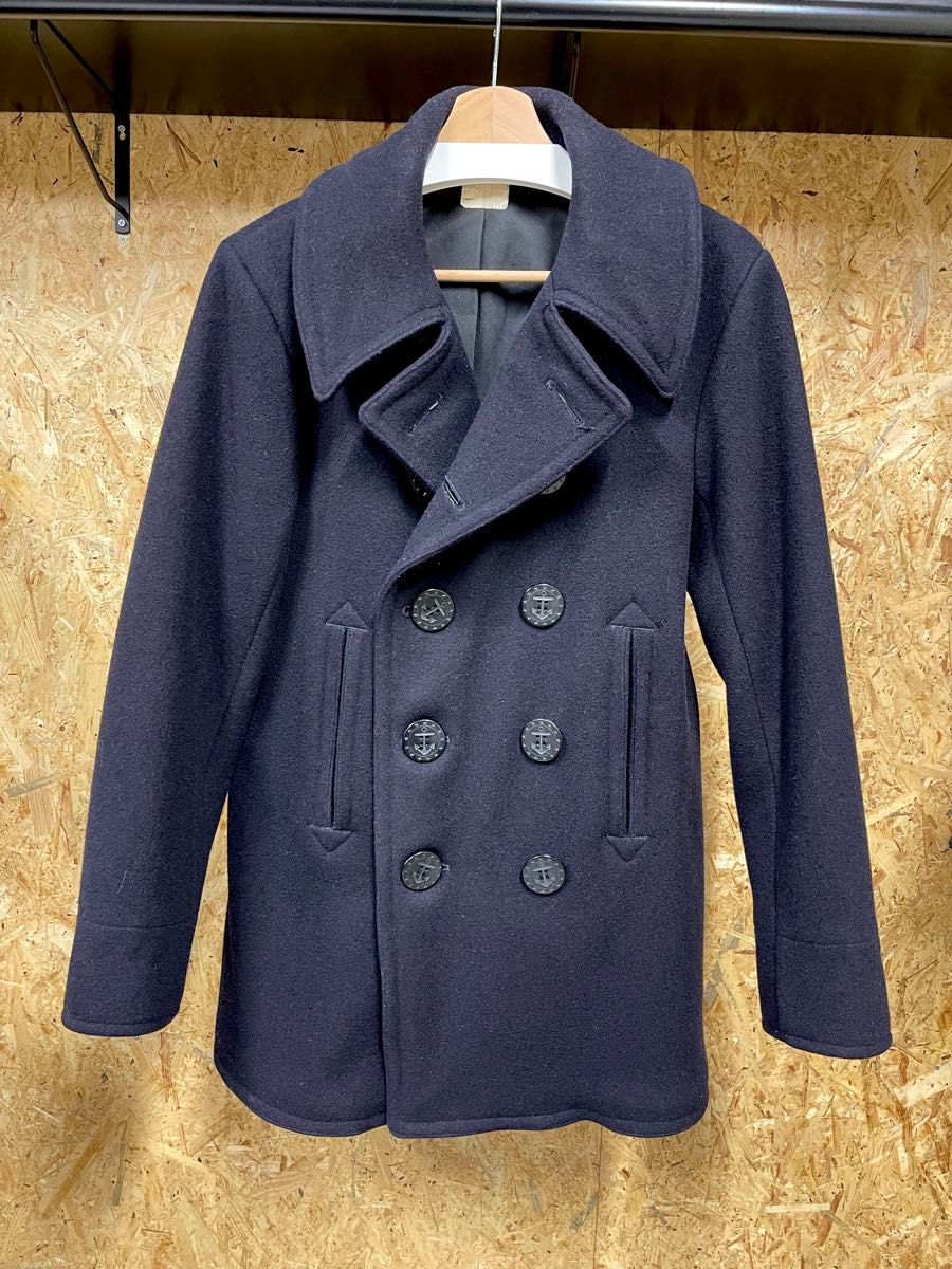 ザ・リアルマッコイズ ピーコート M 濃ネイビー ゴールデンサイズ38