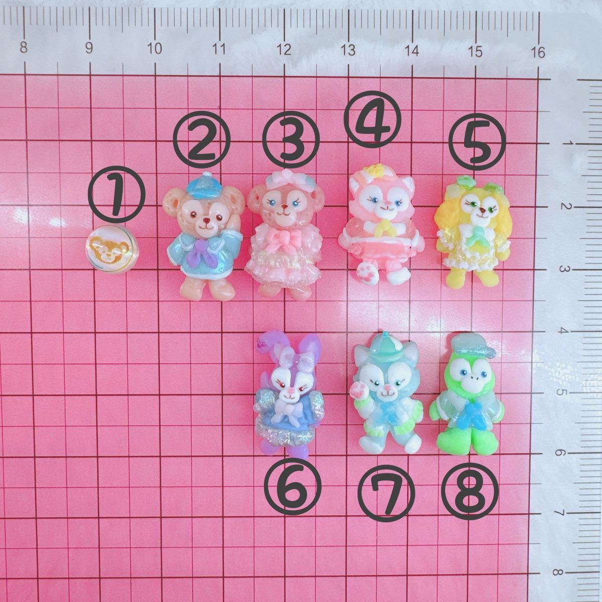 ダッフィーフレンズcolorfulhappinessネイルパーツ｜Yahoo!フリマ（旧