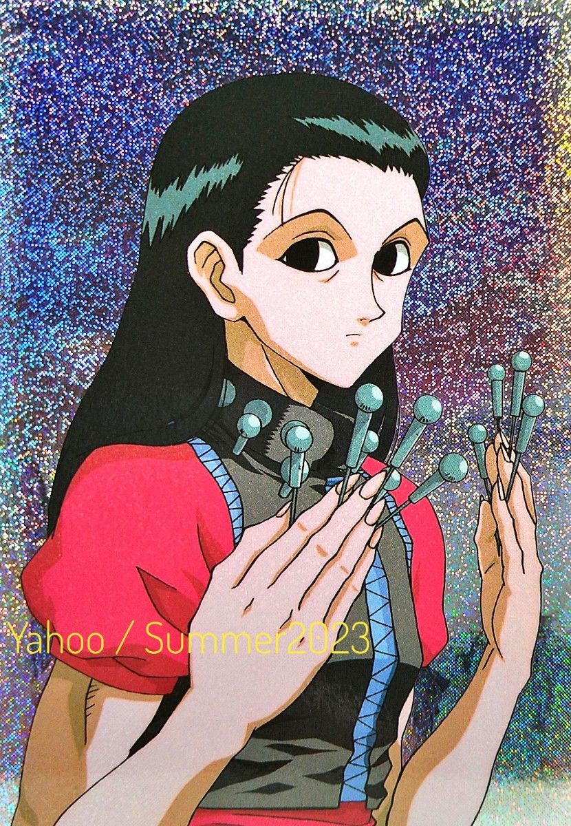 匿名配送 HUNTER×HUNTER ブロマイド イルミ SP06 レア キラ ホログラム