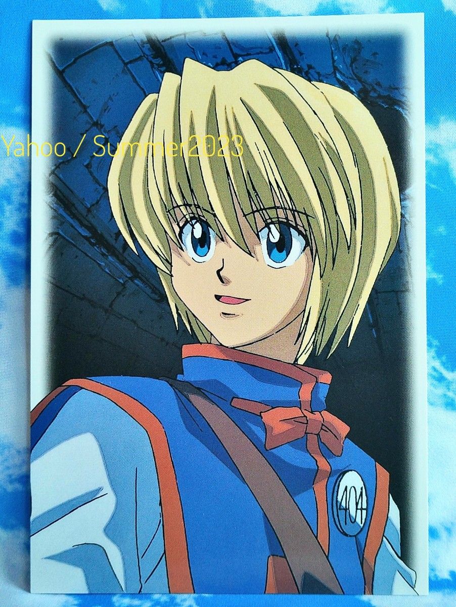 HUNTER×HUNTER ブロマイド クラピカ No 17 ポストカード CURAPICA 旧