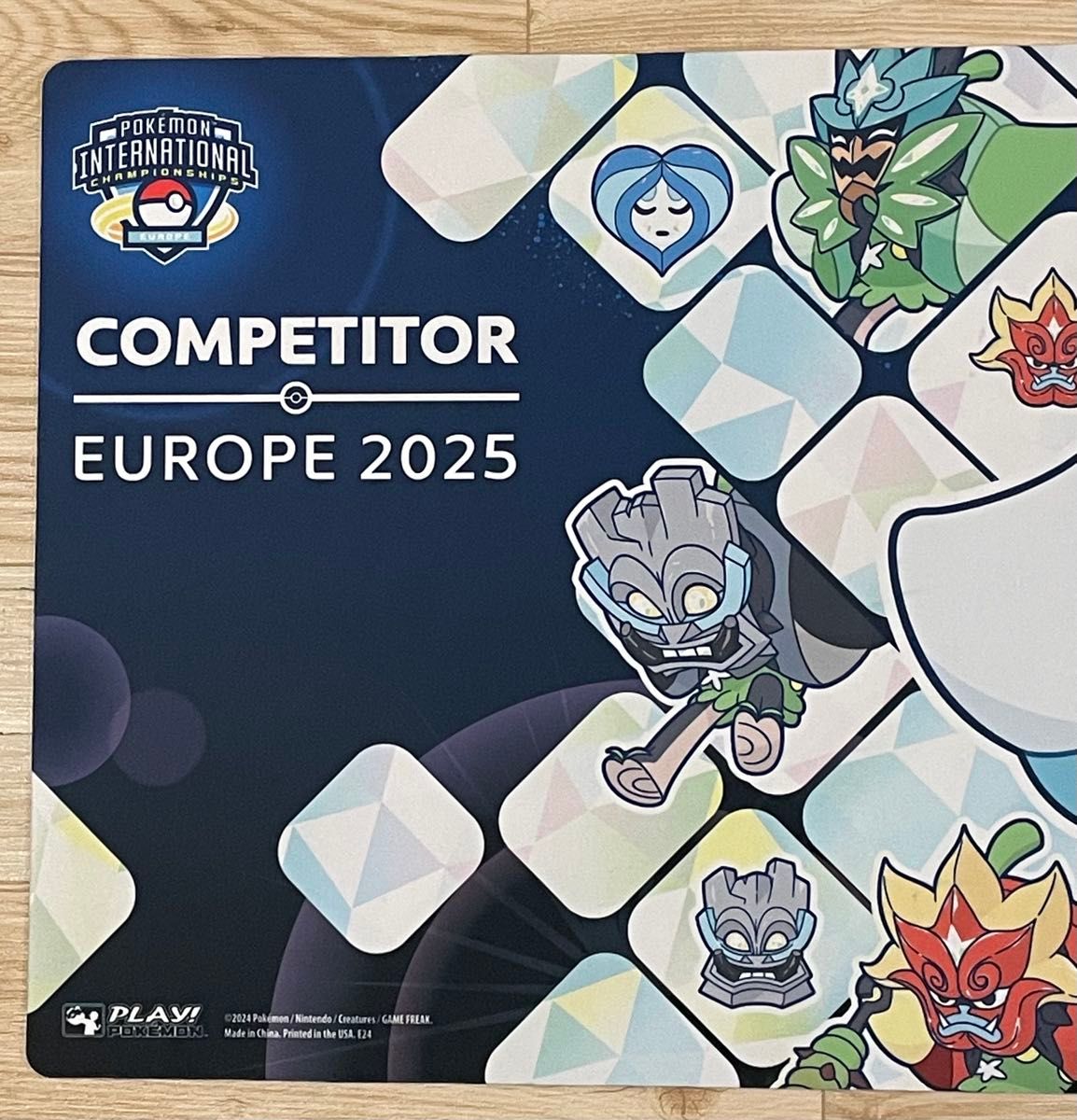 希少 海外大会限定 EUIC オーガポン プレイマット 公式品 ポケモン