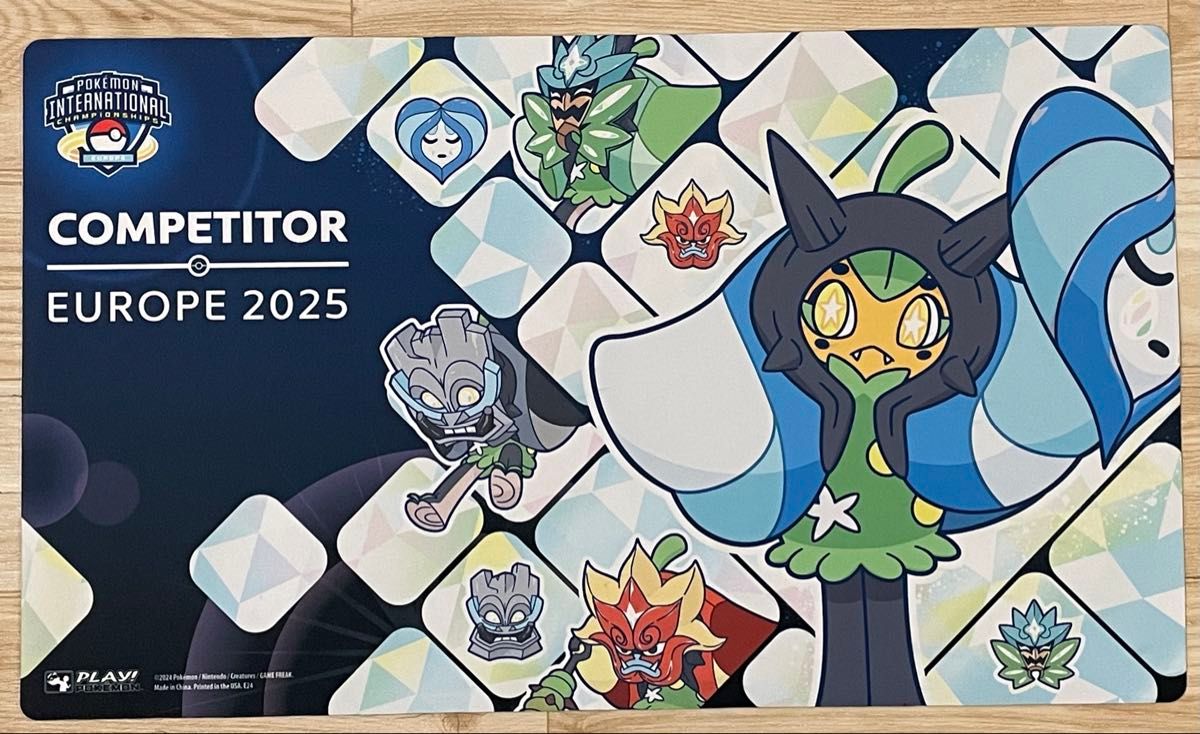 希少 海外大会限定 EUIC オーガポン プレイマット 公式品 ポケモン