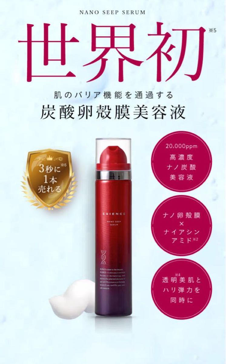 ESIENCE エシエンス ナノシープセラム &ナノディープローション