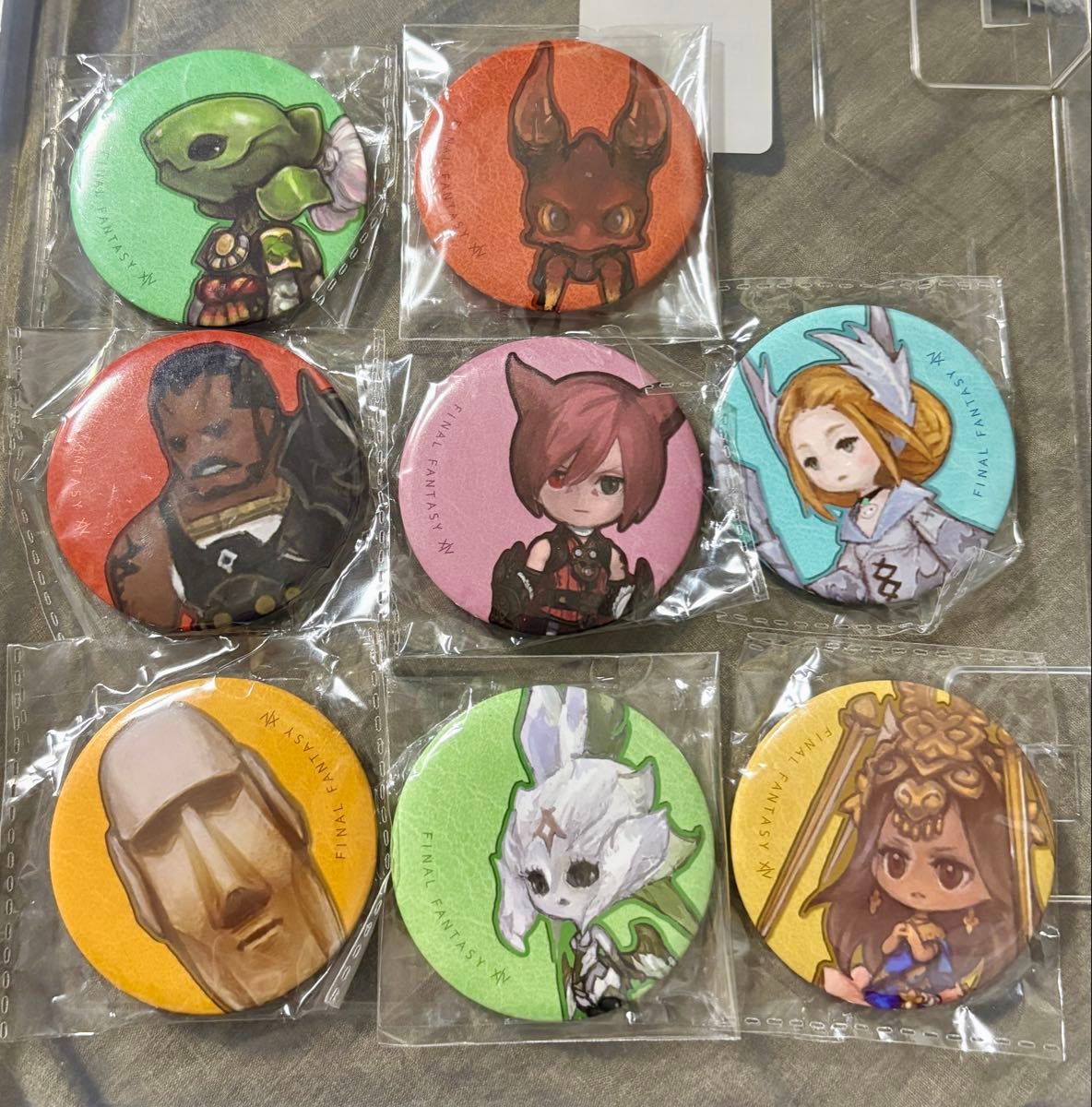激レア】FF14 缶バッジ BADGE set ファンフェス ファイナル
