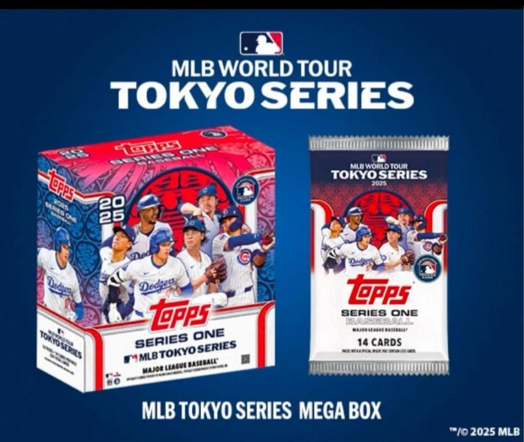 5Box Topps トップス 2025 MLB TOKYO SERIES 東京シリーズ 開幕戦 MEGA