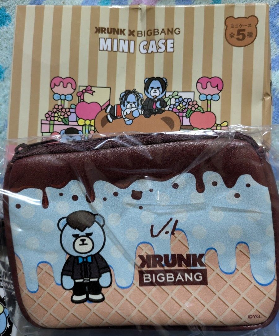 BIGBANG V I スンリ 公式グッズ ④点セット KRUNK キーホルダー ミニ