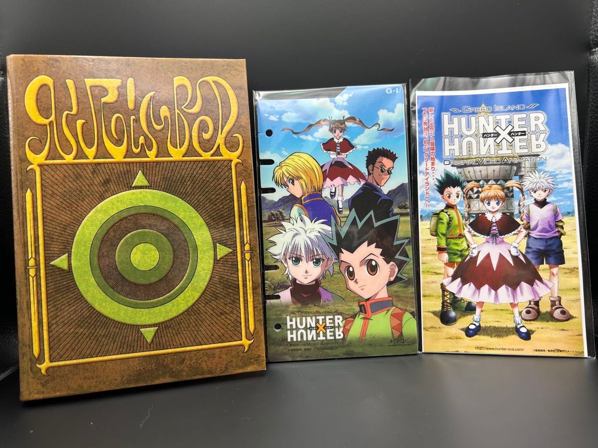 HUNTER×HUNTER OVA G I編 初回限定特典 バインダー 設定資料集 おまけ