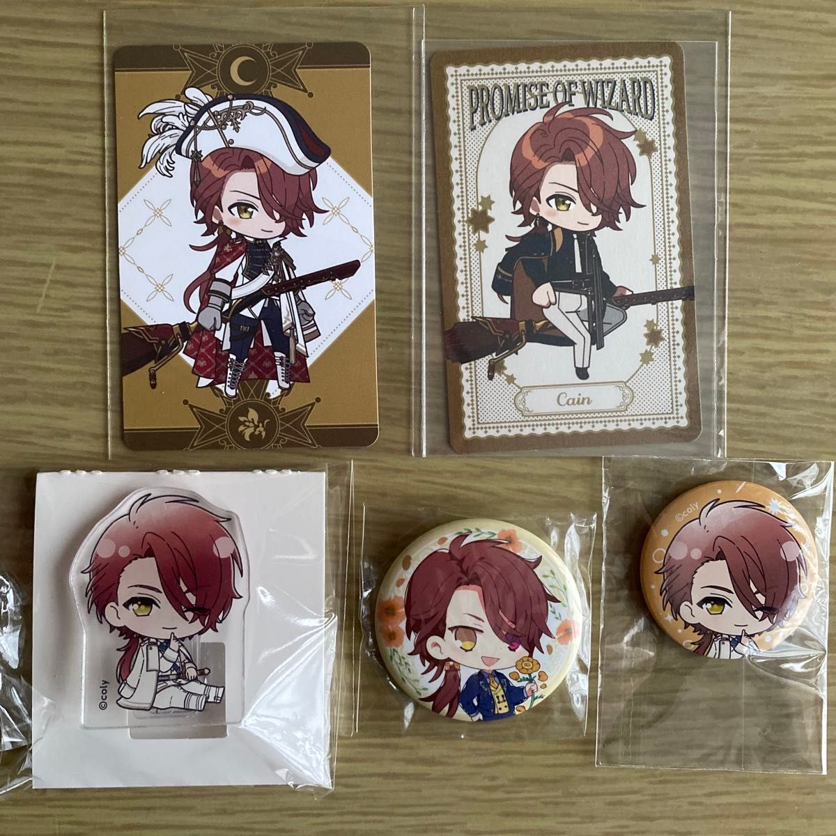 魔法使いの約束 まほやく 「魔法使いとの出会い」 缶バッジ カイン