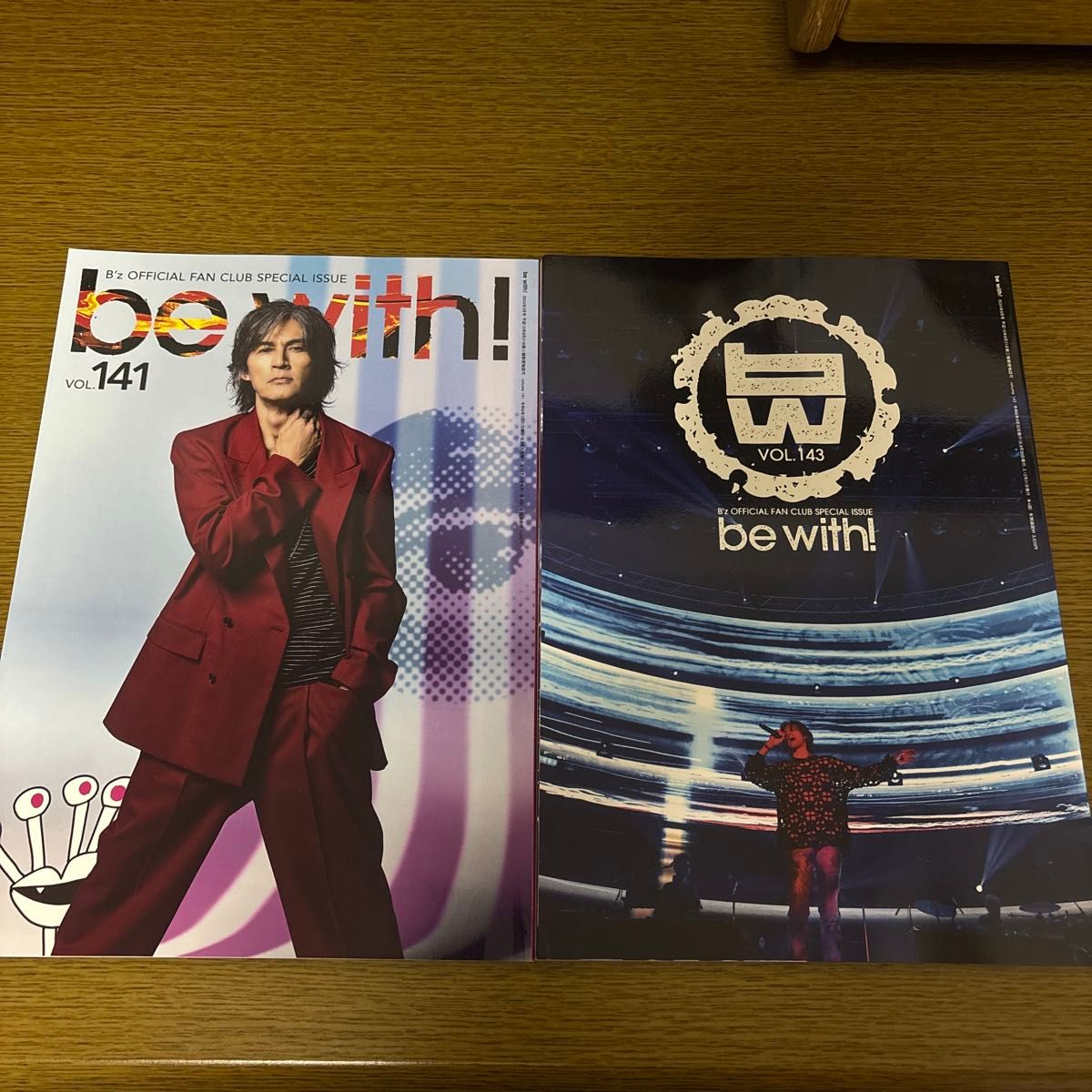 B'z ビーズ ファンクラブ会報誌 vol 141 143 144 3冊セット｜Yahoo