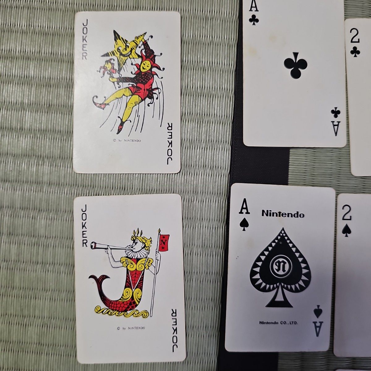 昭和レトロ/当時物/レアアイテム】トランプカード ファミリー