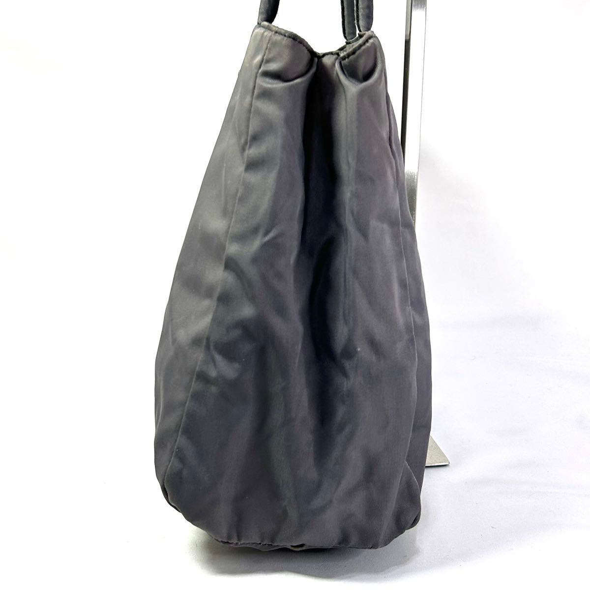 人気】 PRADA TESSUTO プラダ テスート ナイロン トートバッグ 三角