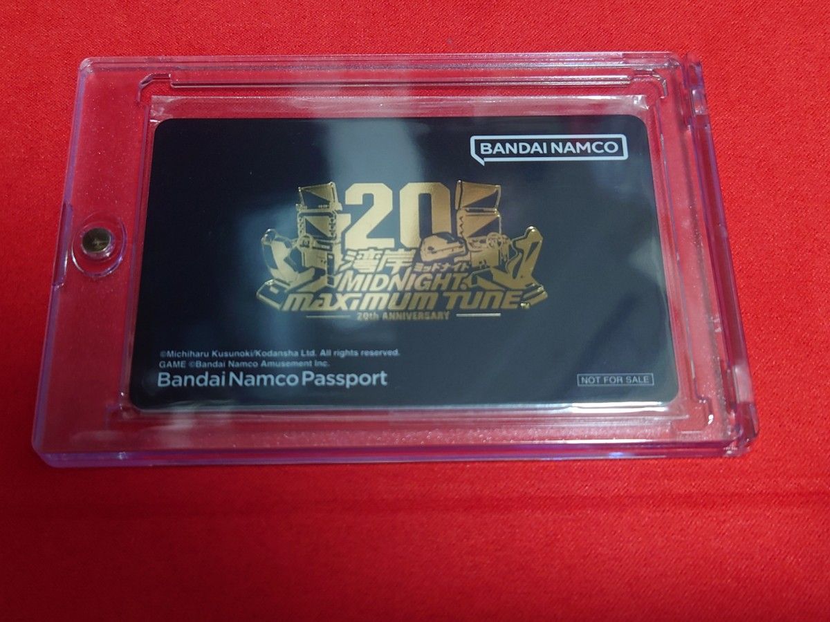 湾岸ミッドナイト 20周年記念 バナパス ゴールド(金) 湾岸ミッドナイト