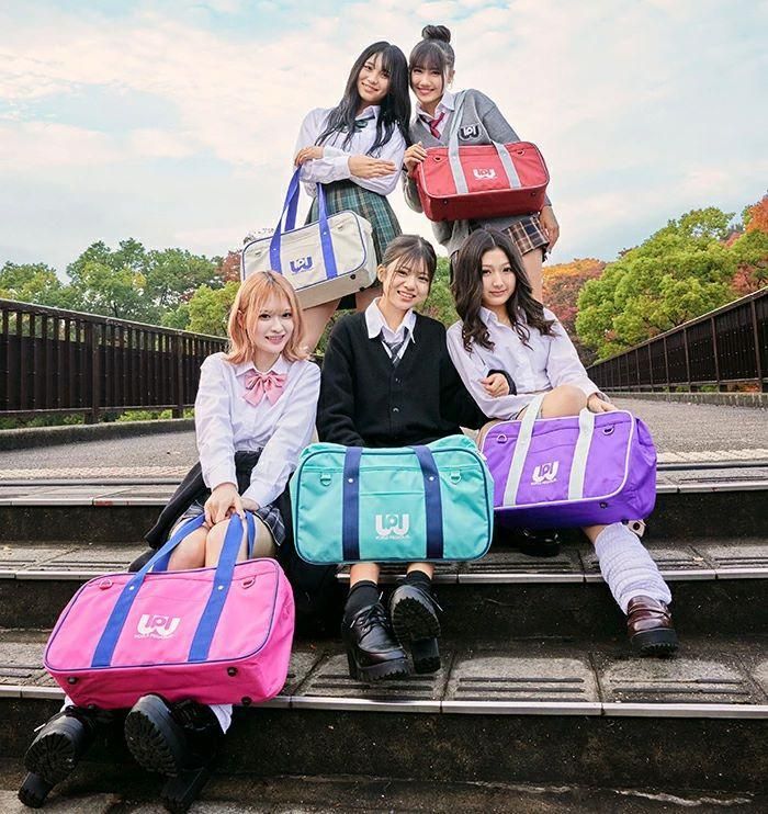 ワールドペガサス スクバ スクールバッグワッペWORLD PEGASUSピンク