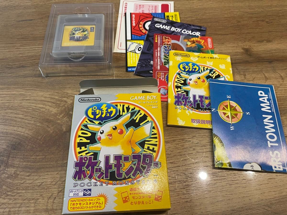 美品 赤除く】希少ポケモン 赤 緑 青 黄色ピカチュウ 金 銀 クリスタル