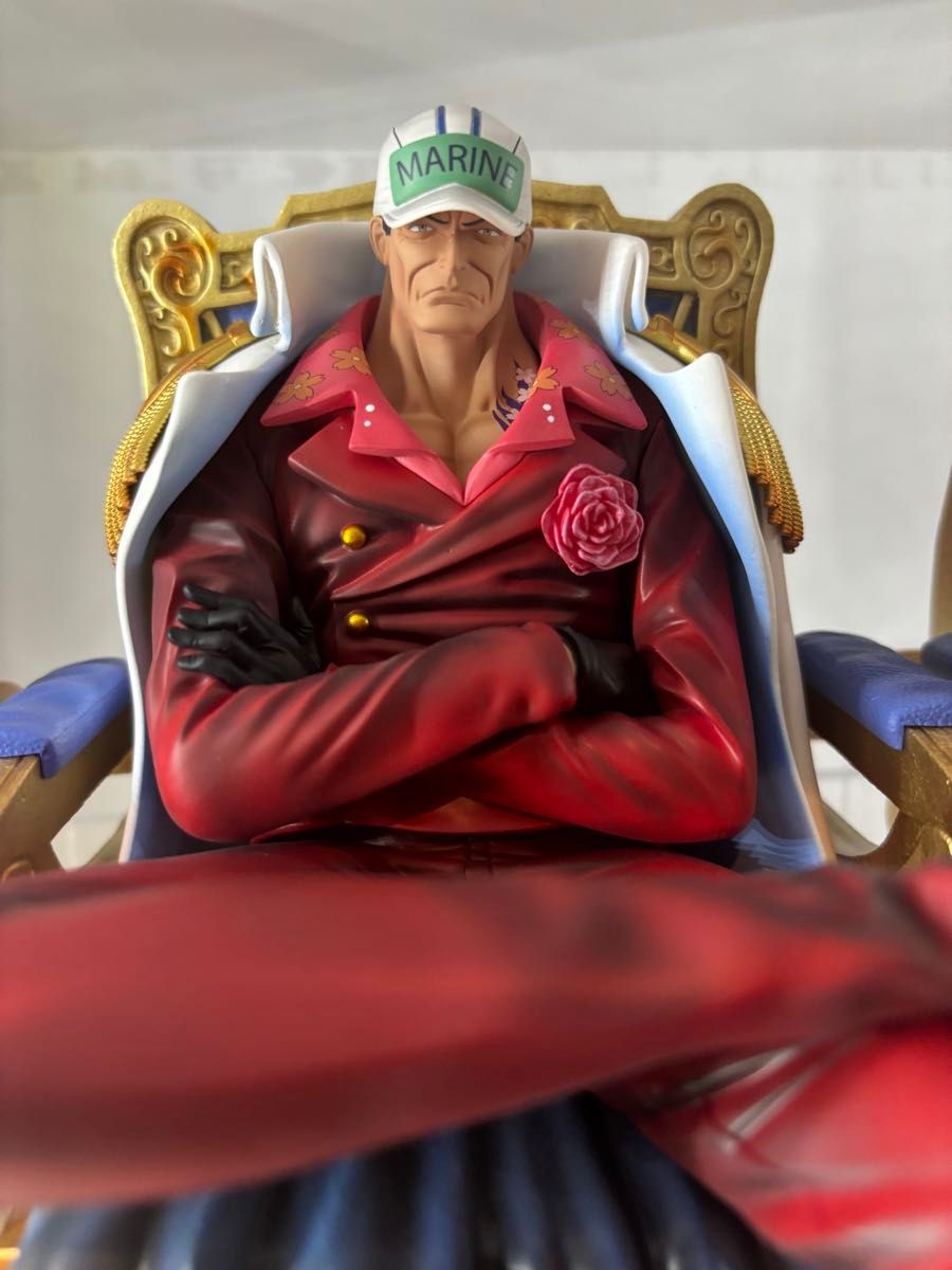 海軍三大将 海外限定 ガレージキット フィギュア 赤犬 黄猿 クザン