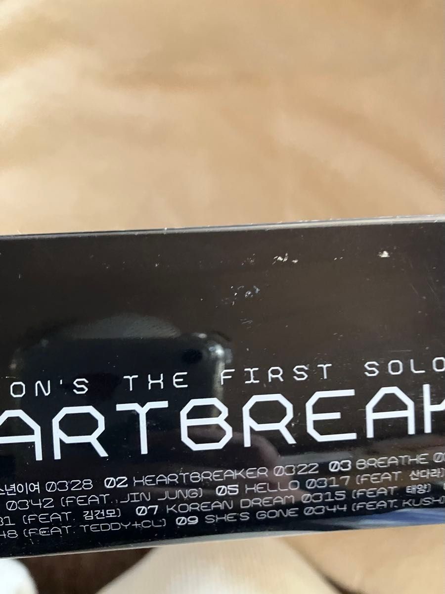 G-DRAGON HEART BREAKER 1集 ジヨン ハートブレイカー BIGBANG CD 初回