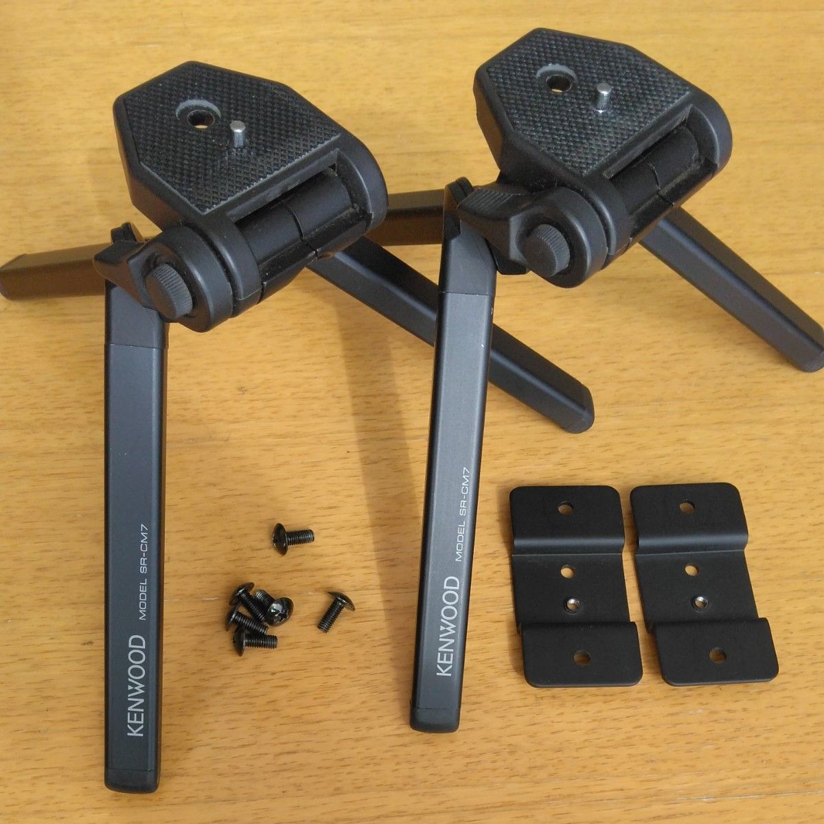ケンウッド スピーカー CM-7ES SR-CM7 スピーカースタンドペア