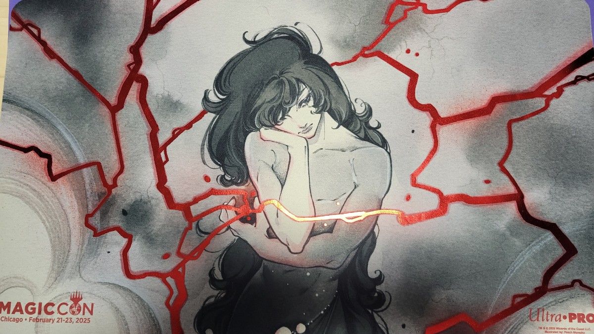 MTG プレイマット Chicago Magiccon 2025 桃桃子/Peach Momoko