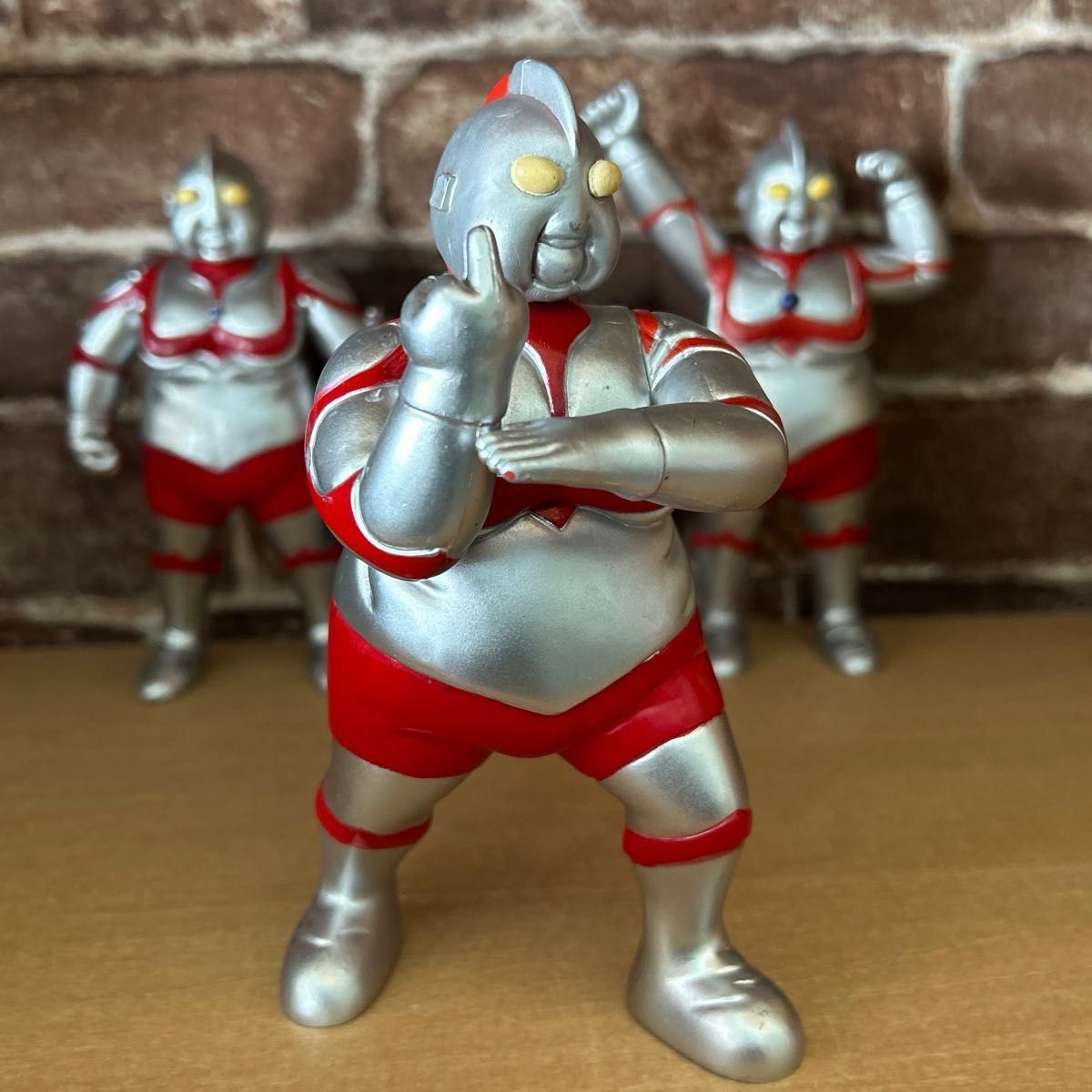 デブトラマン フィギュア デブ ぽっちゃり ウルトラマン 4体セット