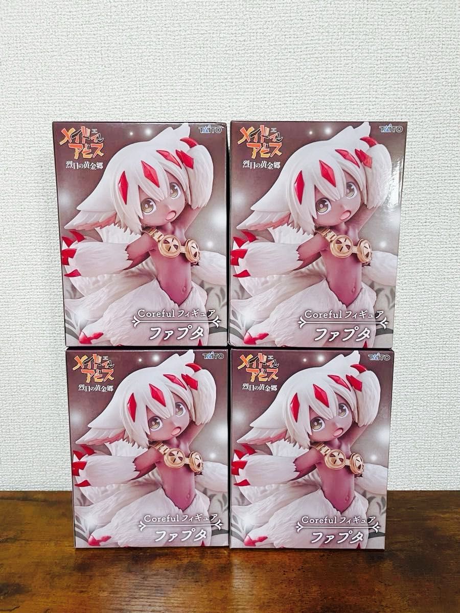 メイドインアビス烈日の黄金郷 Corefulフィギュア ファプタ 4個セット