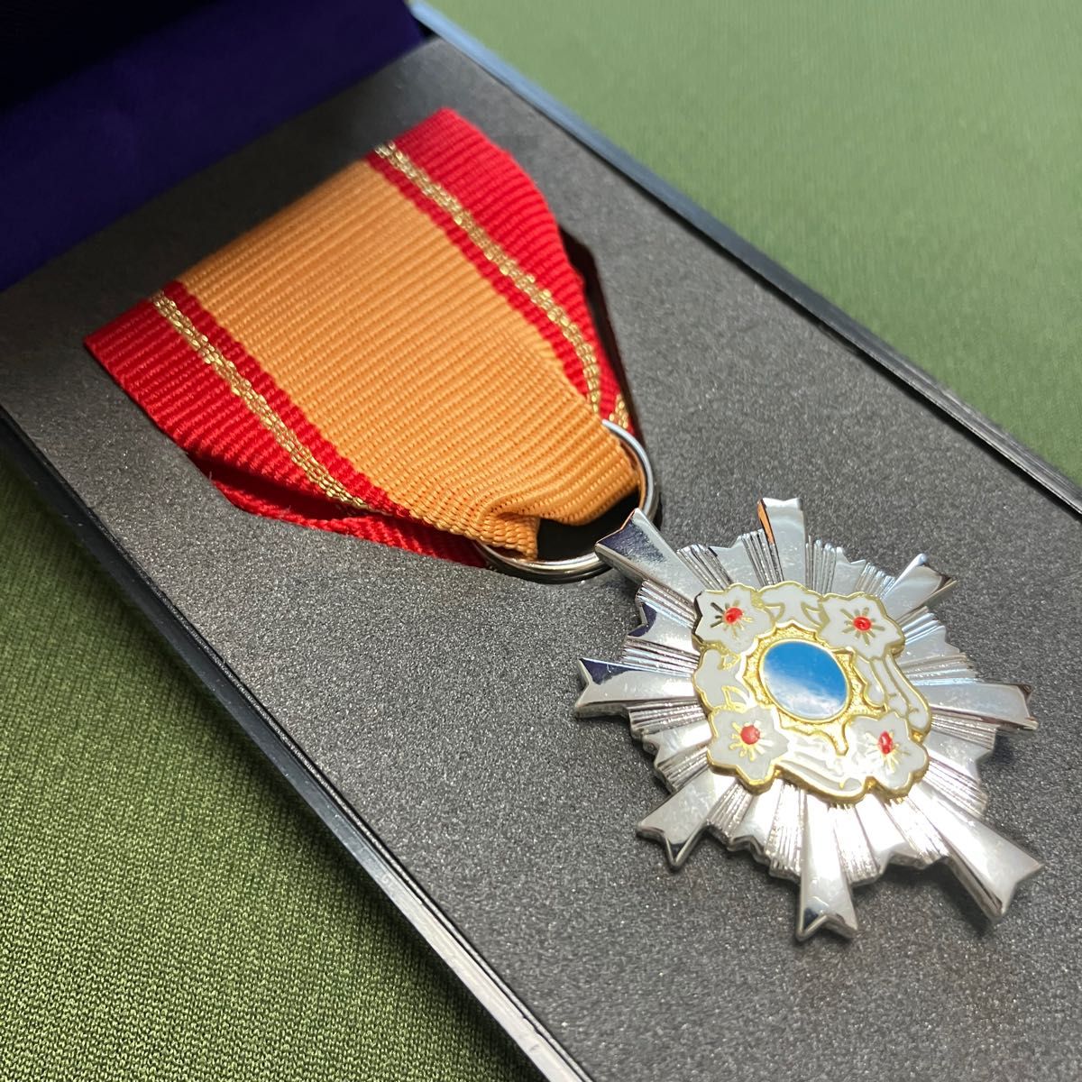 防衛功労章 第5級防衛功労章 12号 防衛記念章 自衛隊 ミリタリー 略綬