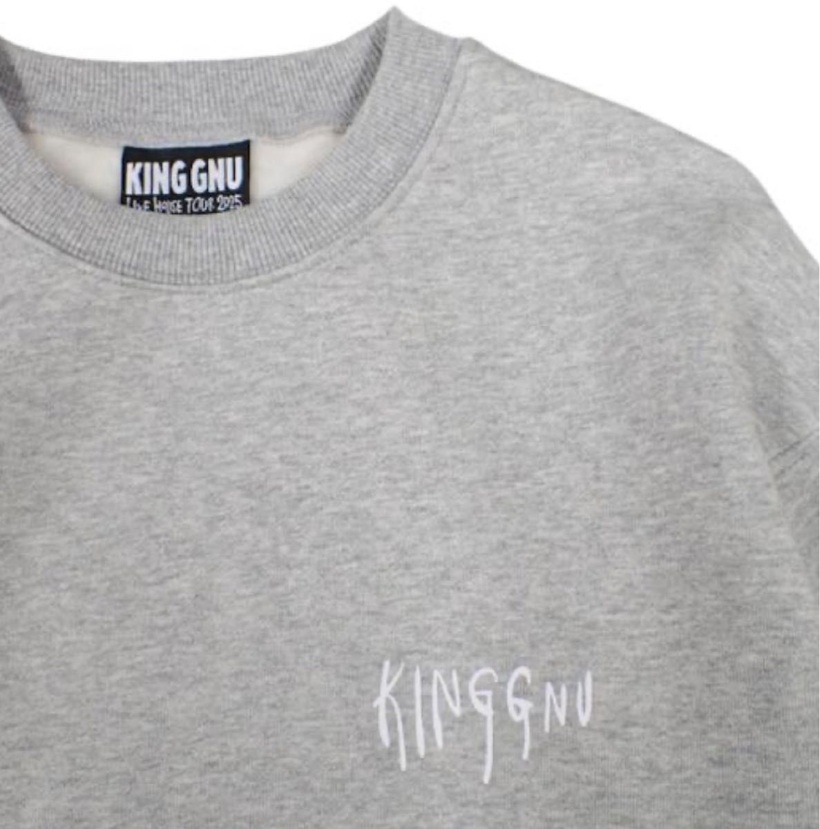 REVIVAL GNU SWEAT GRAY king Gnu 裏起毛 トレーナー スウェット