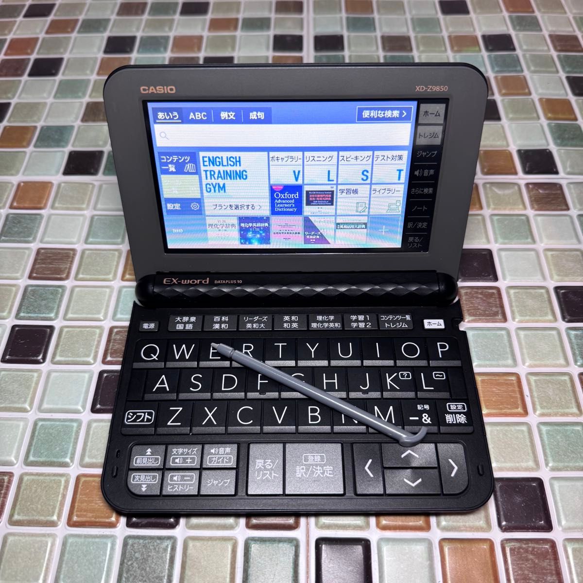 理化学モデル XD-Z9850 CASIO カシオ 電子辞書 エクスワード EX-word