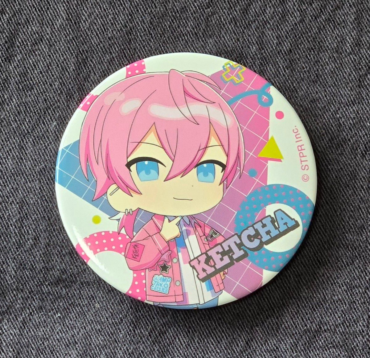 AMPTAK けちゃ 1st ファースト ライブ 缶バッジ デフォ 40個セット