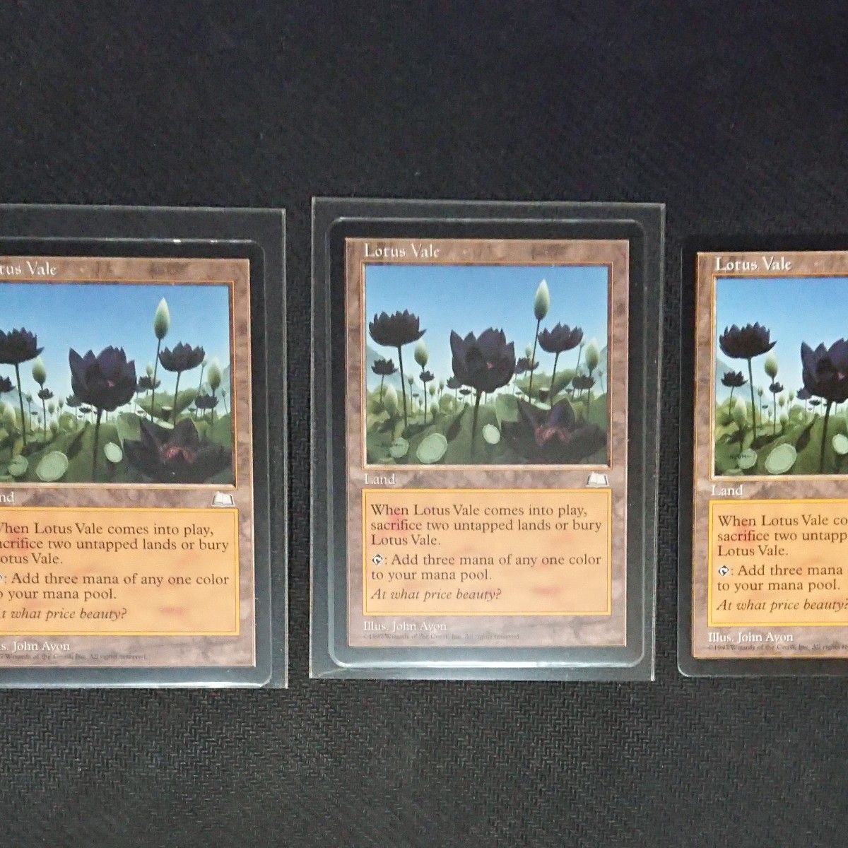 ウルトラプロ公式 ライフカウンター 水蓮の谷間 未開封 Lotus mtg 水蓮の