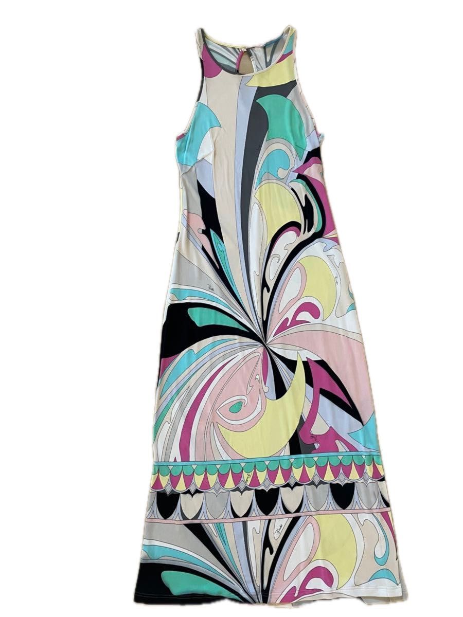 EMILIO PUCCI エミリオプッチ ワンピース ノースリーブ 34 ピンク