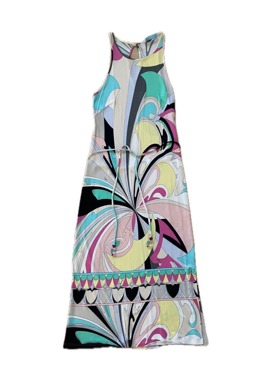 EMILIO PUCCI エミリオプッチ ワンピース ノースリーブ 34 ピンク