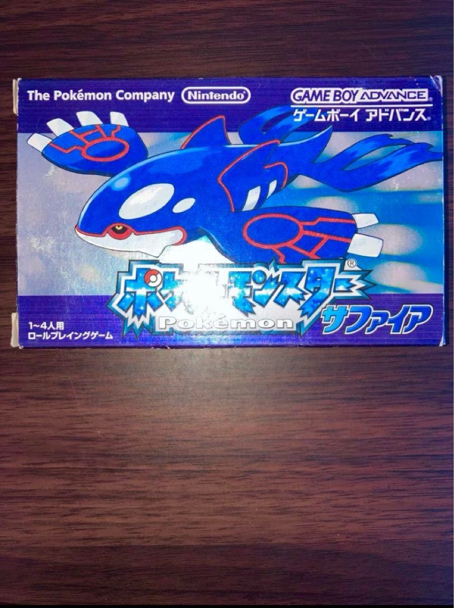 ポケモン サファイア ゲームボーイアドバンス GBA ポケットモンスター