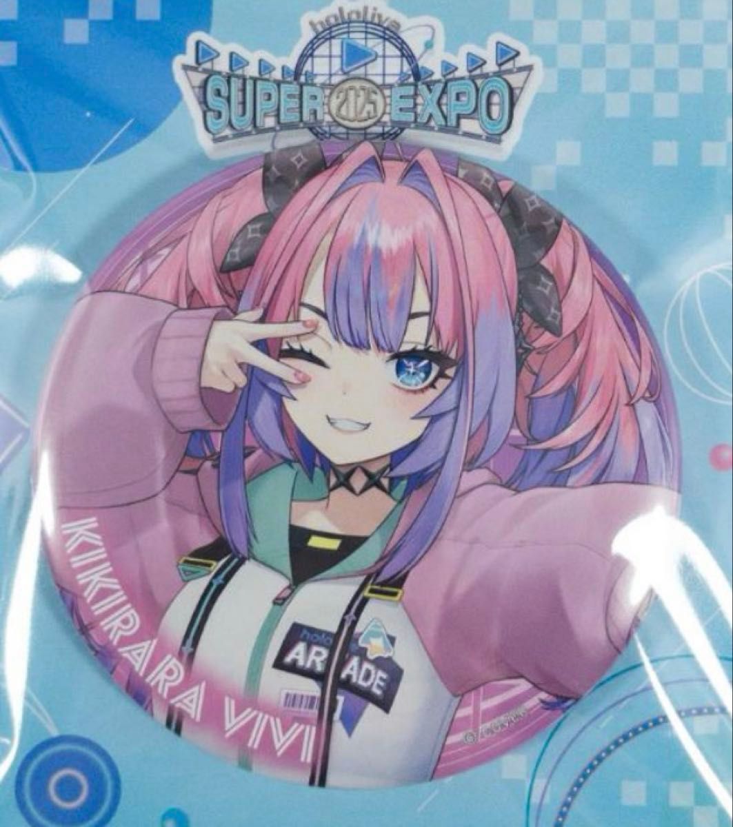 ホロライブエキスポ2025 綺々羅々ヴィヴィ 缶バッジ｜Yahoo!フリマ（旧