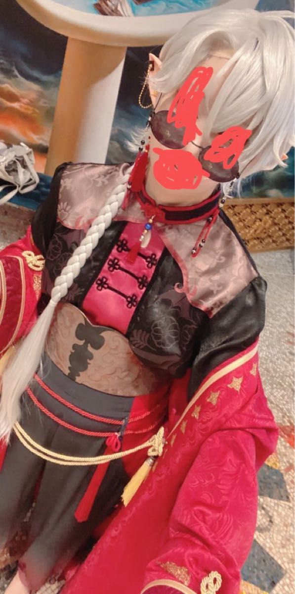 にじさんじ 葛葉 チャイナ コスプレ 衣装ウィッグ靴フルセット｜Yahoo