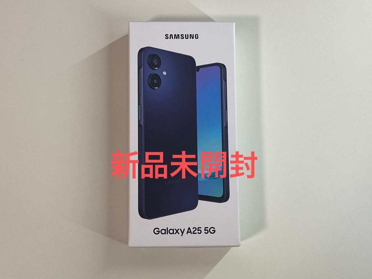 新品 未使用】GalaxyA25 5G ブラック 新品・未使用】Samsung Galaxy