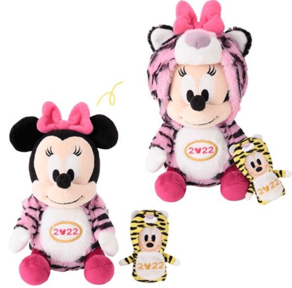 ミニー 2022年 干支 とら 寅年 ミッキー 指人形付き ぬいぐるみ｜Yahoo